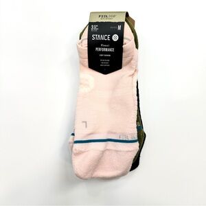 Stance Woman’s Performance Socks - Pink and Green